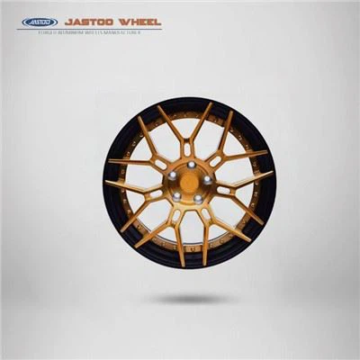 Roues forgées de jantes en 2 pièces personnalisées