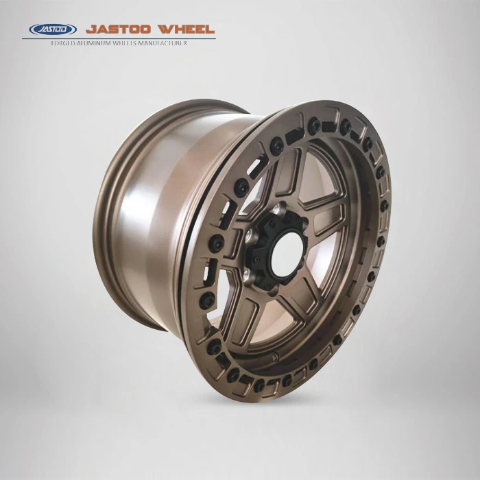 17 Inch 4x4 Beadlock Alloy Wheels For Toyota