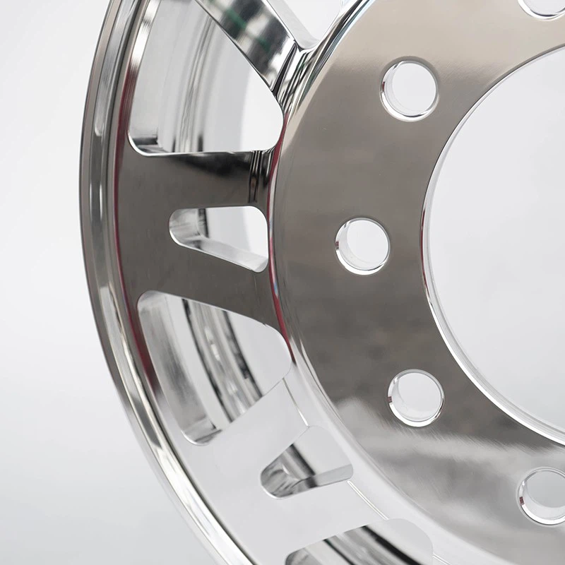 24x8.25 Forged Aluminum Truck Wheels factory
