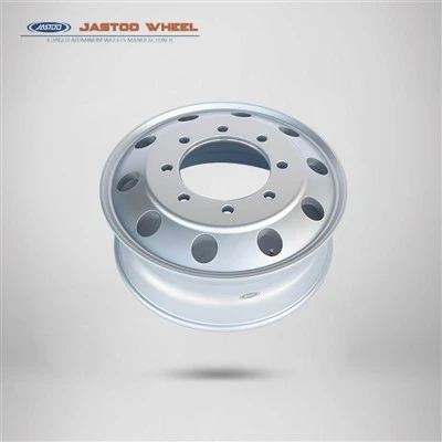 Roues de camion argentées 22,5x7,5