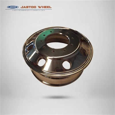 Roues en aluminium avec jantes doubles de 22,5 à 6,75 pouces